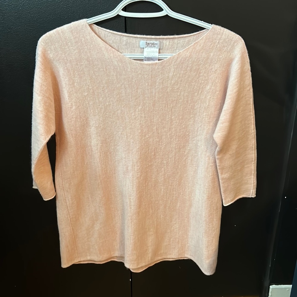 Bartolini Sweater. Size medium. Pink.